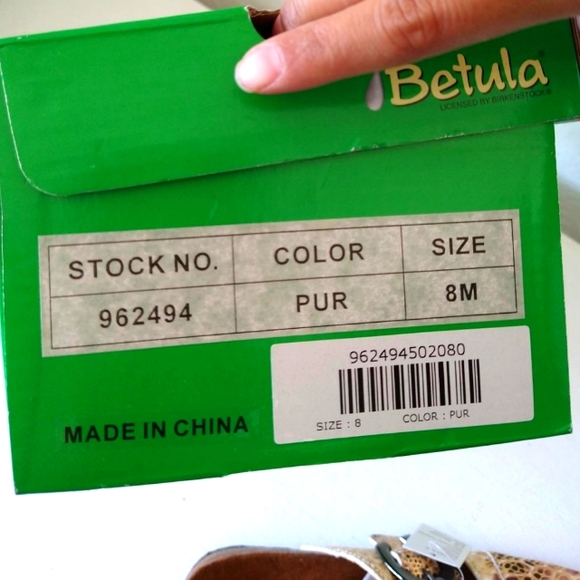 Birkenstock Betula Snake Sandals NWT RARE* - Picture 6 of 8